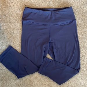 Purple Cropped Leggings